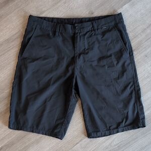 Hurley Men's Charcoal Flat Front Shorts